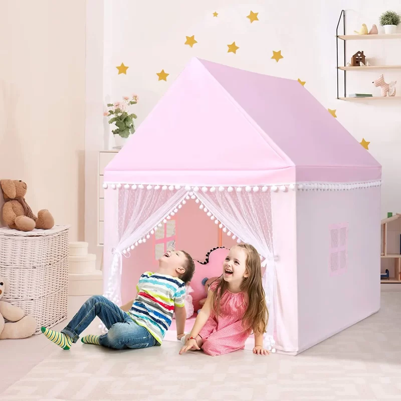 Castle Tent House for Girls Kids Play Tent Large Kids Play House