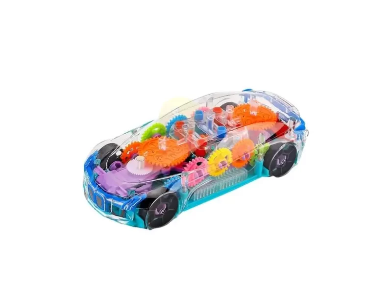 Transparent Car Toy for Kids